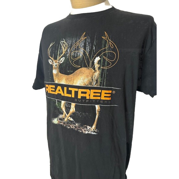 Y2K Realtree Deer Hunting T Shirt - Picture 2 of 4